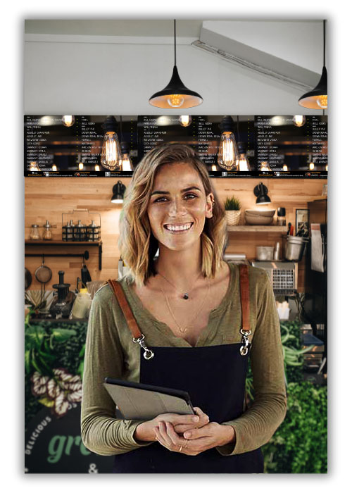 Digital Menu Display